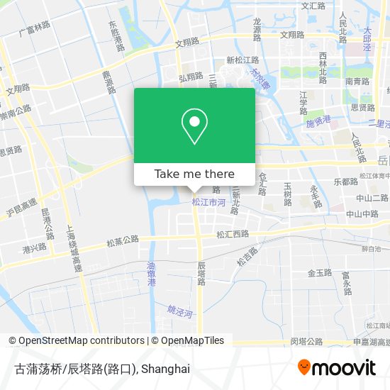 古蒲荡桥/辰塔路(路口) map