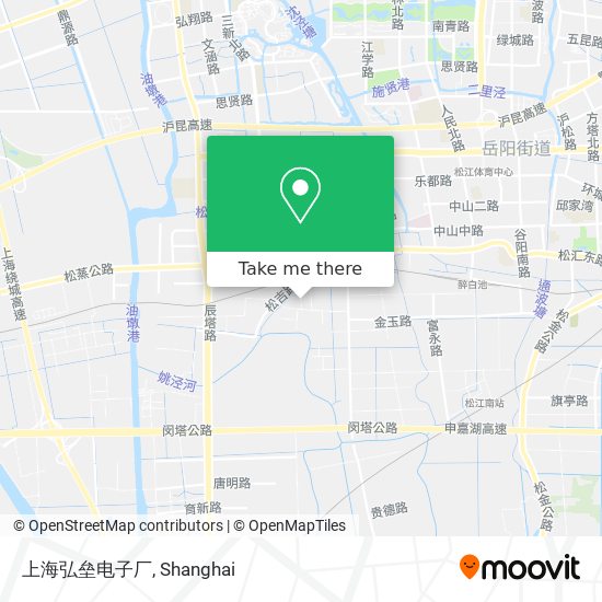 上海弘垒电子厂 map