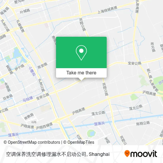 空调保养洗空调修理漏水不启动公司 map