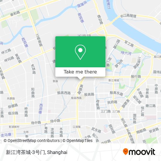 新江湾茶城-3号门 map