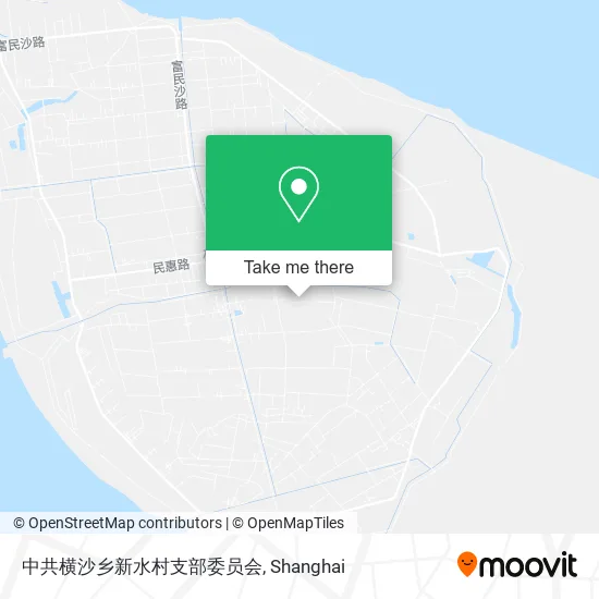 中共横沙乡新水村支部委员会 map