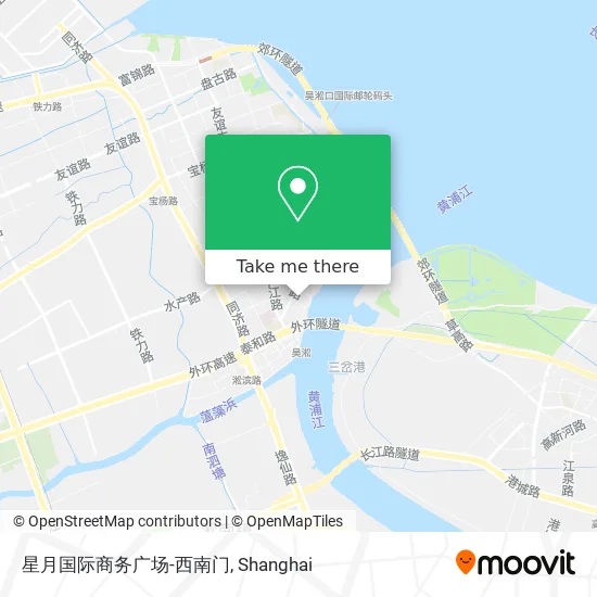 星月国际商务广场-西南门 map