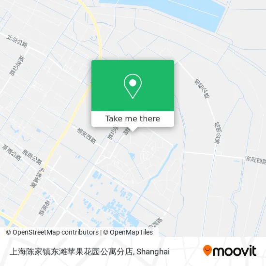 上海陈家镇东滩苹果花园公寓分店 map