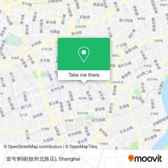 壹号粥铺(钦州北路店) map