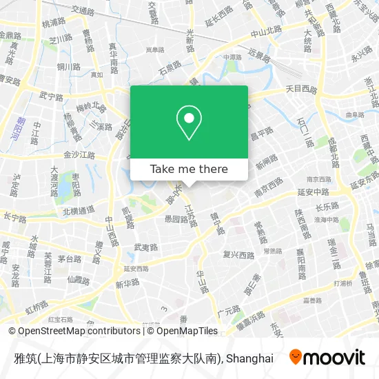 雅筑(上海市静安区城市管理监察大队南) map