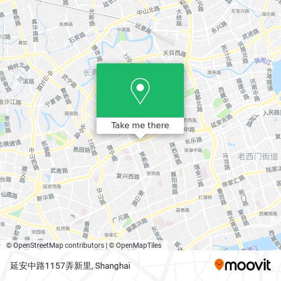 延安中路1157弄新里 map