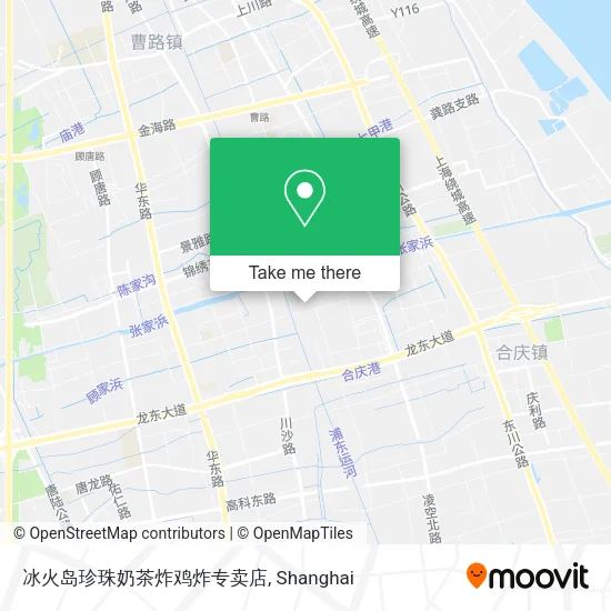 冰火岛珍珠奶茶炸鸡炸专卖店 map