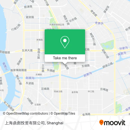 上海鼎彪投资有限公司 map