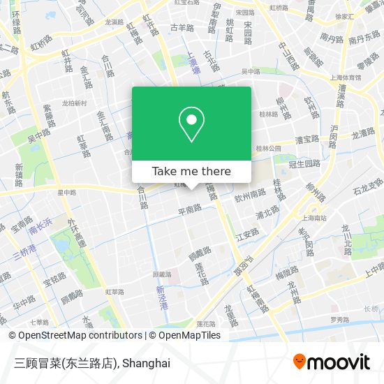 三顾冒菜(东兰路店) map