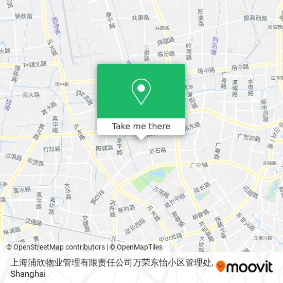 上海浦欣物业管理有限责任公司万荣东怡小区管理处 map