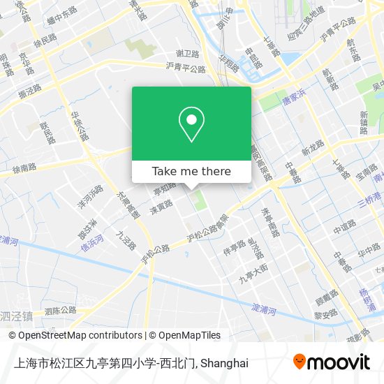 上海市松江区九亭第四小学-西北门 map