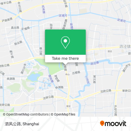 泗凤公路 map