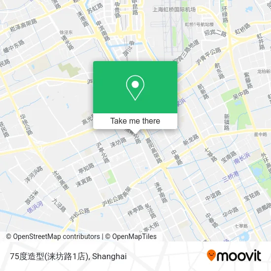 75度造型(涞坊路1店) map