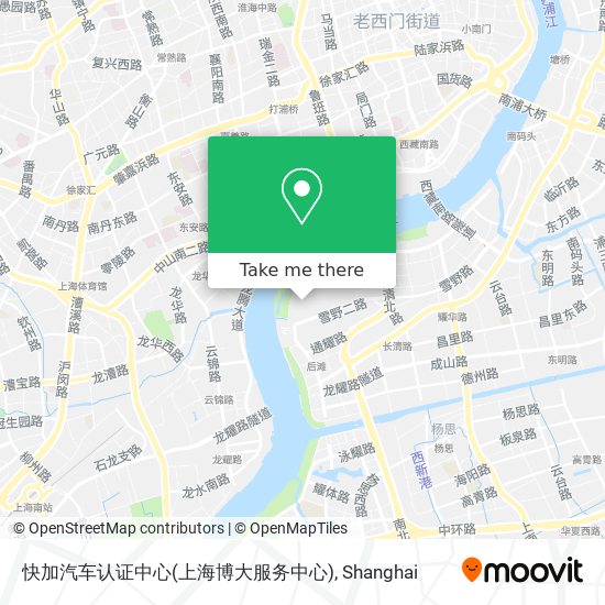 快加汽车认证中心(上海博大服务中心) map