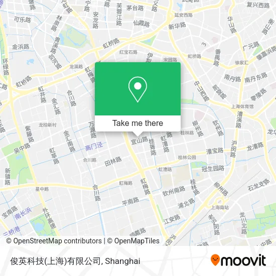 俊英科技(上海)有限公司 map