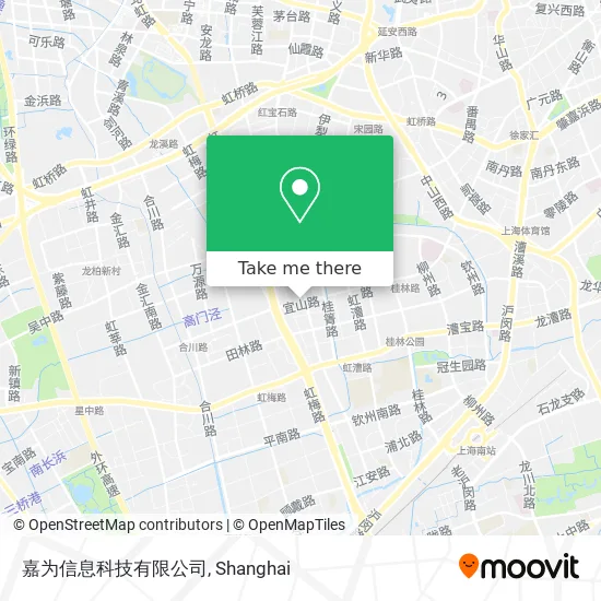 嘉为信息科技有限公司 map