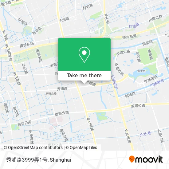 秀浦路3999弄1号 map