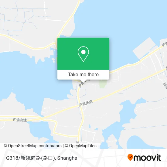 G318/新姚簖路(路口) map