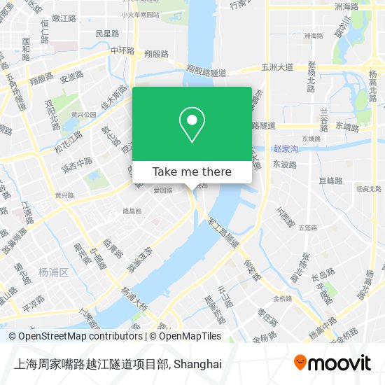 上海周家嘴路越江隧道项目部 map