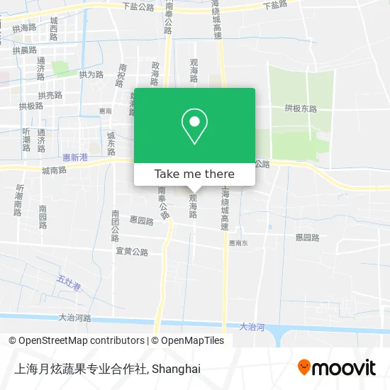 上海月炫蔬果专业合作社 map