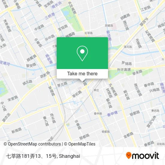 七莘路181弄13、15号 map