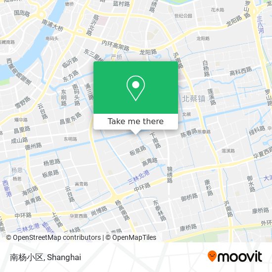 南杨小区 map