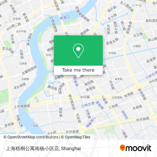 上海梧桐公寓南杨小区店 map