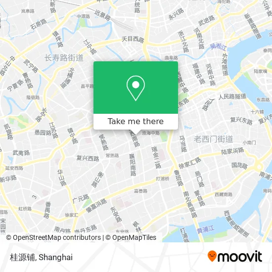 桂源铺 map