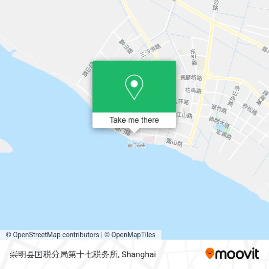 崇明县国税分局第十七税务所 map
