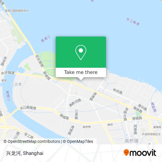 兴龙河 map