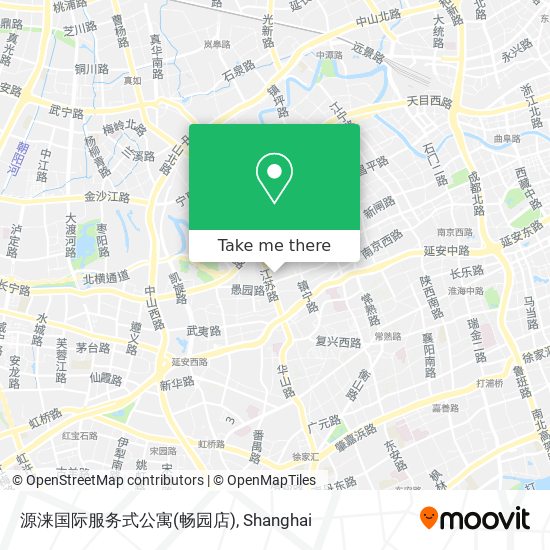 源涞国际服务式公寓(畅园店) map