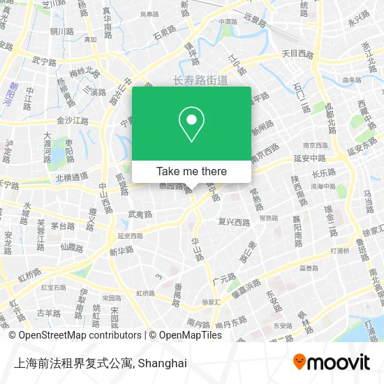 上海前法租界复式公寓 map