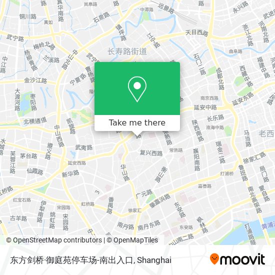 东方剑桥·御庭苑停车场-南出入口 map