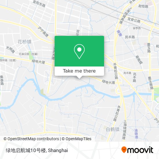 绿地启航城10号楼 map