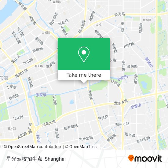 星光驾校招生点 map
