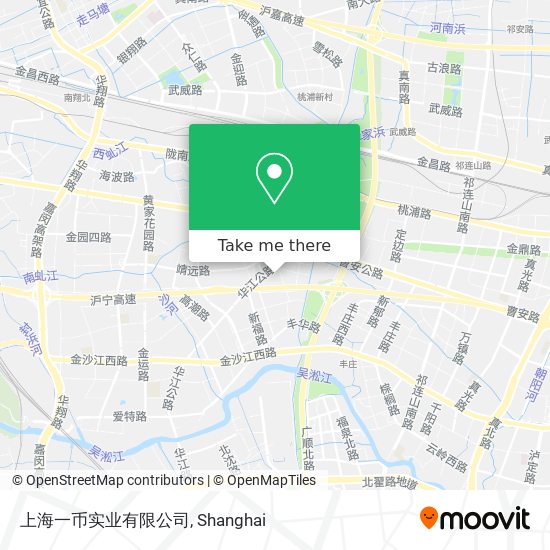 上海一币实业有限公司 map
