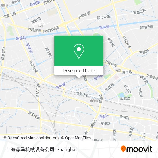 上海鼎马机械设备公司 map