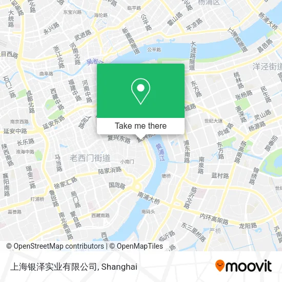 上海银泽实业有限公司 map