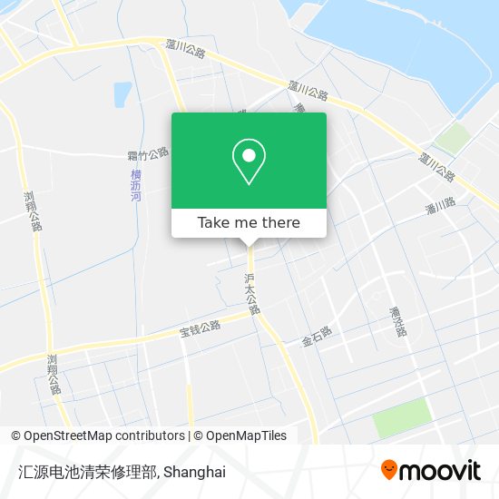 汇源电池清荣修理部 map