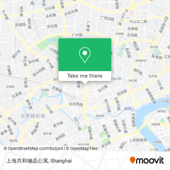 上海共和俪晶公寓 map