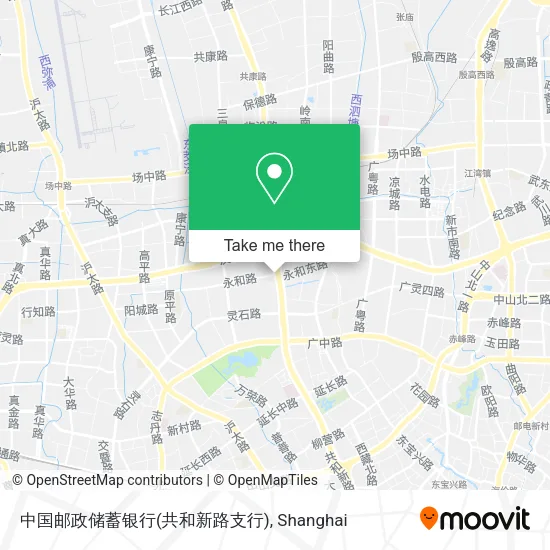 中国邮政储蓄银行(共和新路支行) map