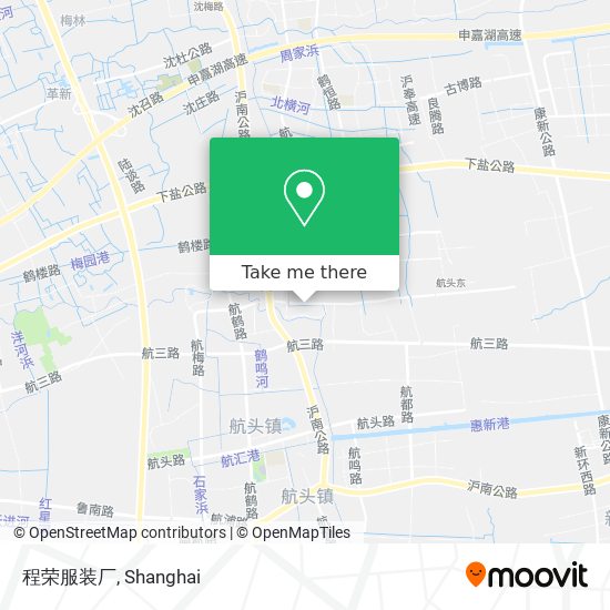 程荣服装厂 map