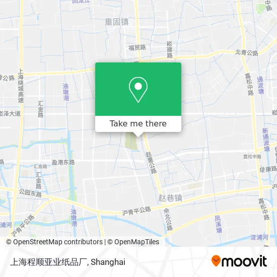 上海程顺亚业纸品厂 map