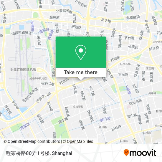 程家桥路80弄1号楼 map