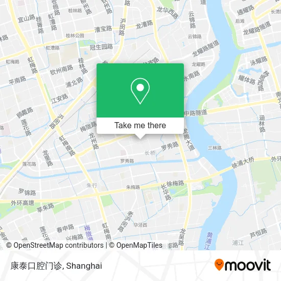 康泰口腔门诊 map