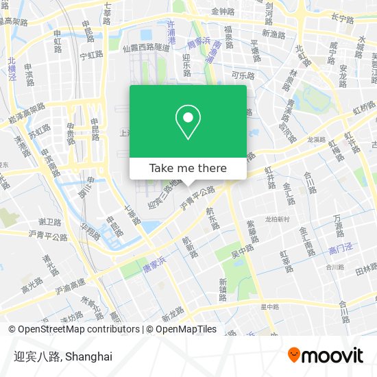 迎宾八路 map