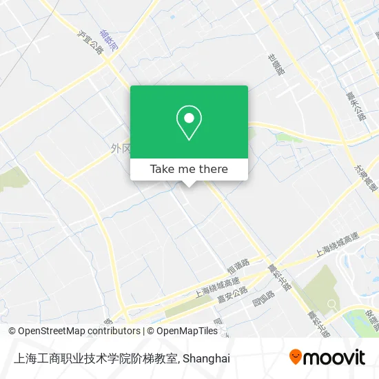 上海工商职业技术学院阶梯教室 map
