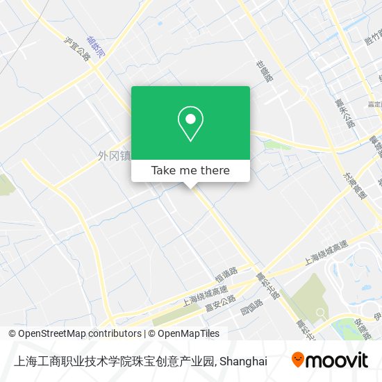 上海工商职业技术学院珠宝创意产业园 map