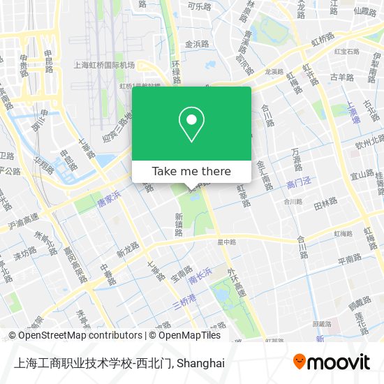 上海工商职业技术学校-西北门 map