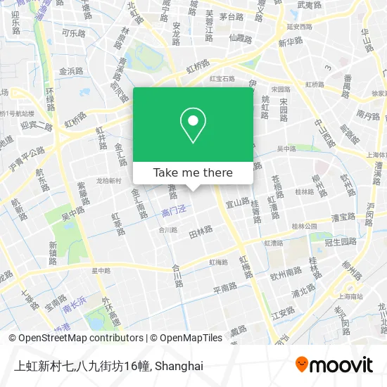 上虹新村七,八九街坊16幢 map